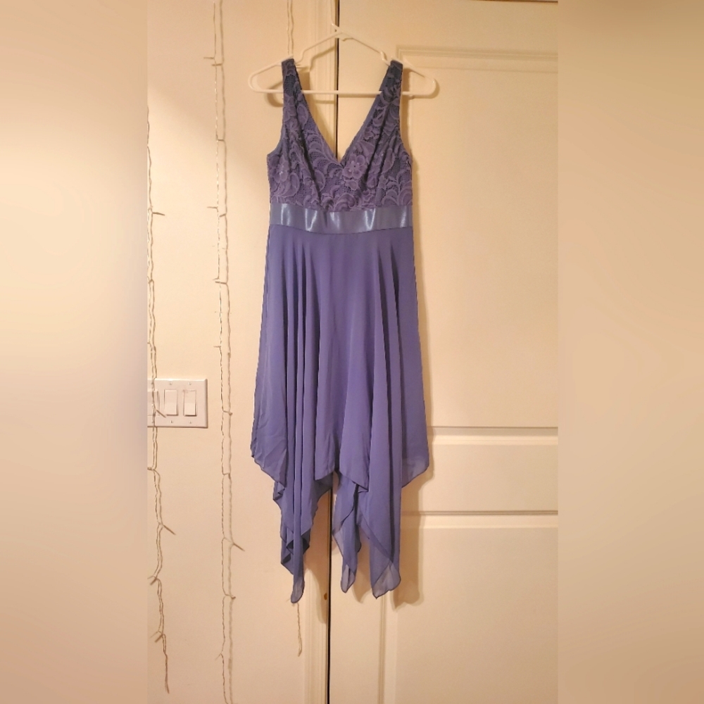 Dusty Blue Dress